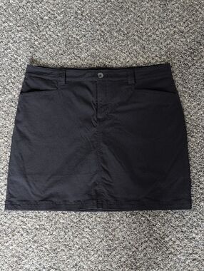 Eddie Bauer Black Skort Size 12